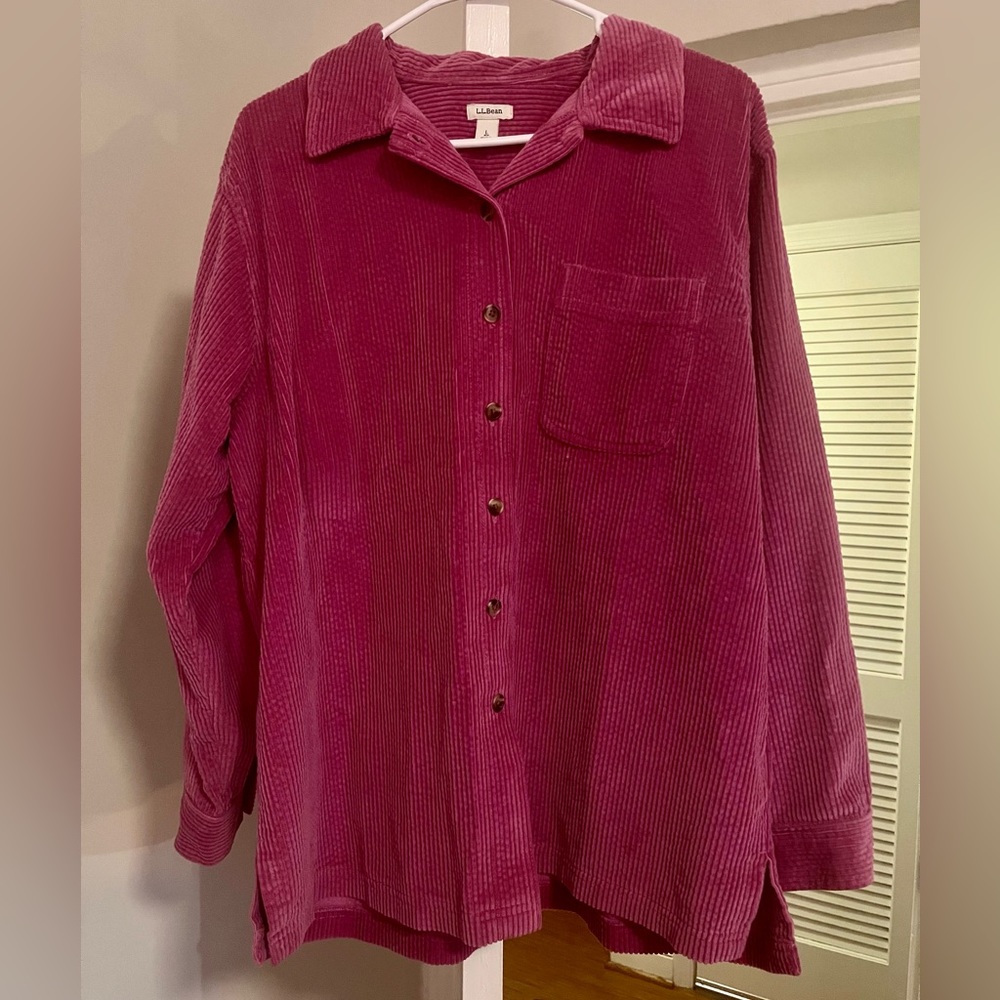 LL Bean Corduroy Shirt